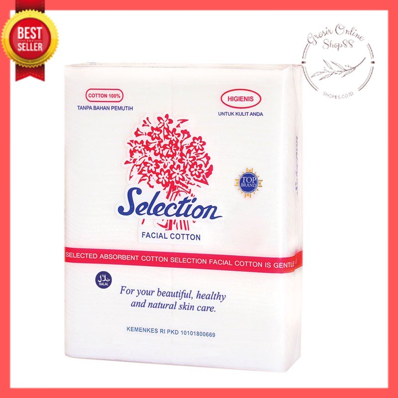 GOS - E315 - KAPAS SELECTION SPECIAL COTTON / FACIAL COTTON / KAPAS KECANTIKAN WAJAH