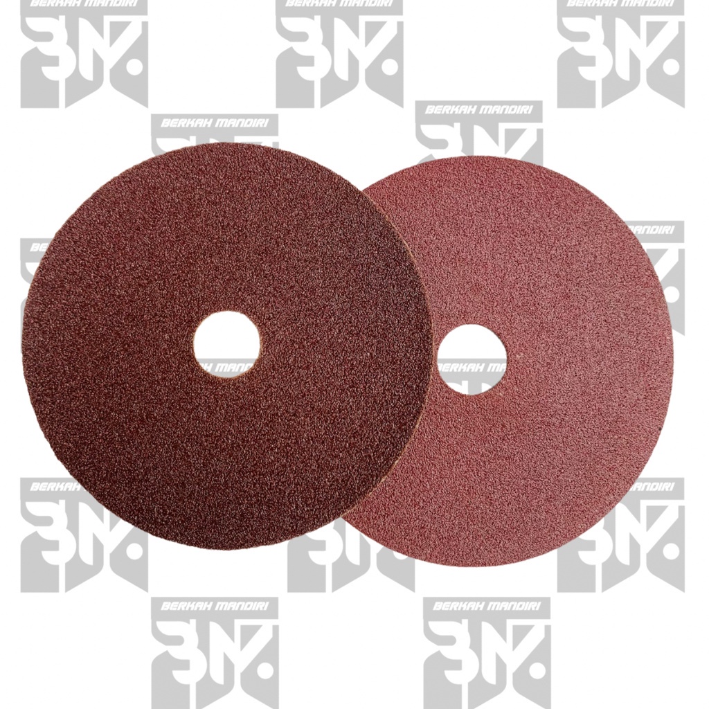 Amplas Kertas Bulat Tempel Velcro 4 inch Grit 100 150 Murah Berkualitas Sanding Disc Mata Gerinda