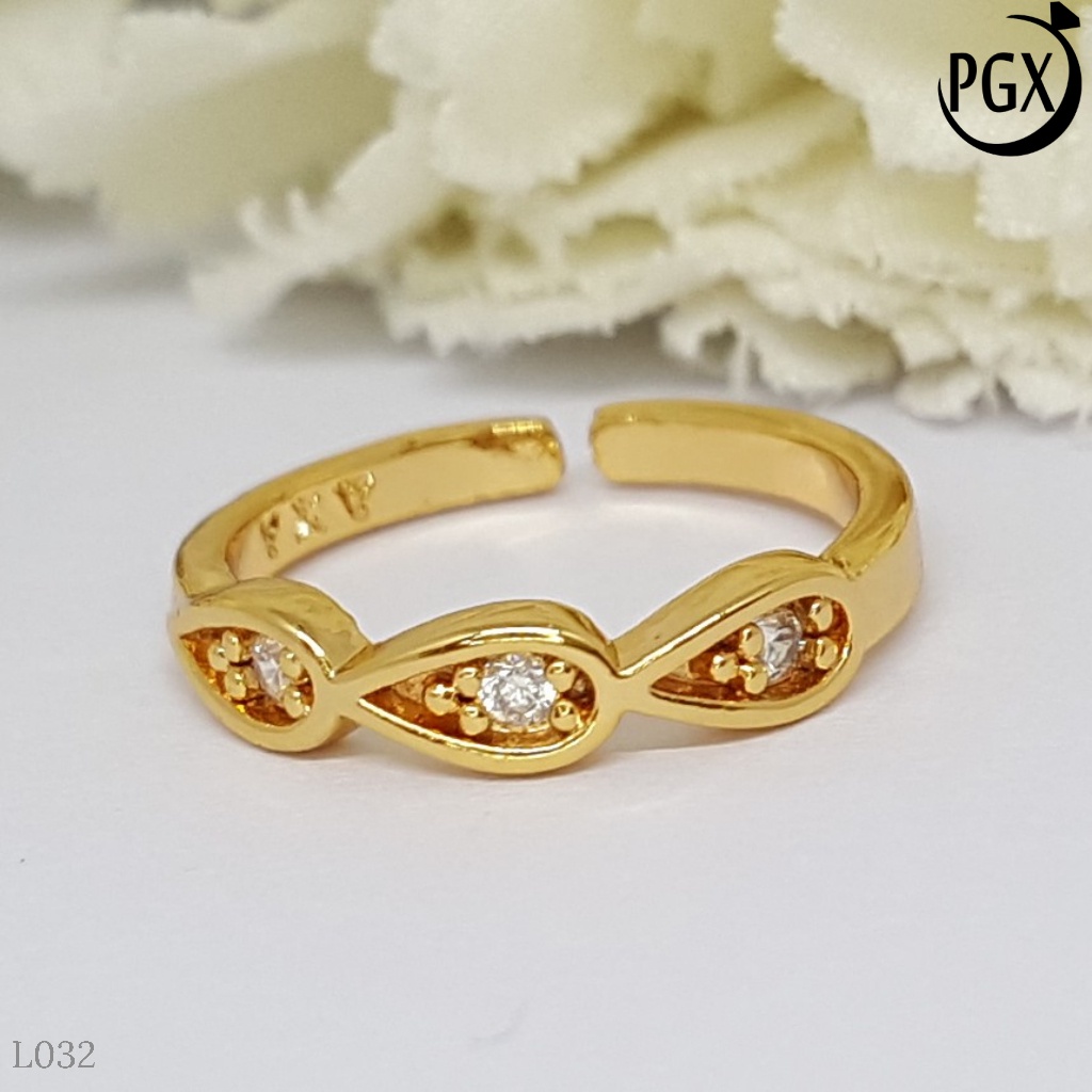 PGX Cincin Anak Xuping Aksesoris Perhiasan Lapis Emas Premium - L032