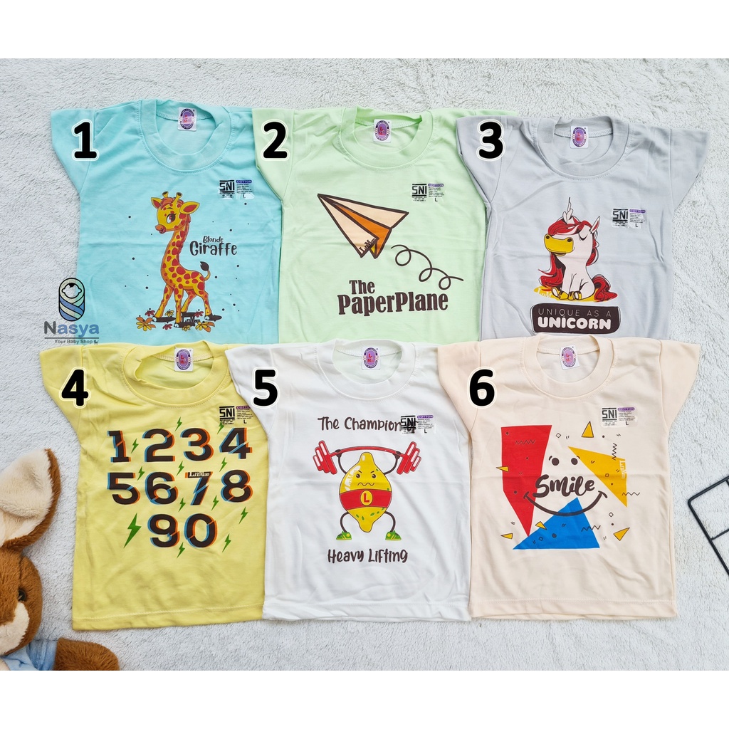 [B-016a] Baju Oblong Anak Bayi size L - SNI - Love &amp; Mom