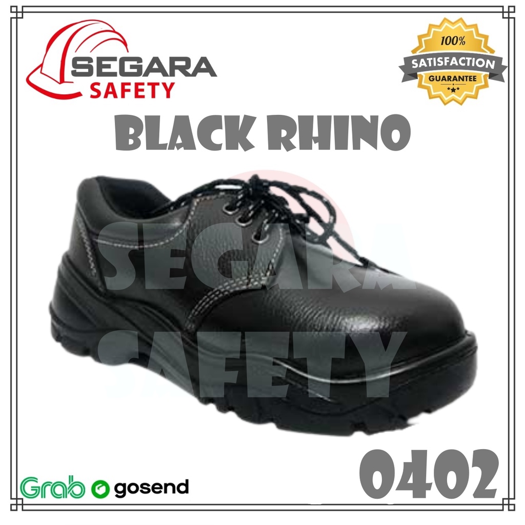 Sepatu Safety BLACK RHINO 0402