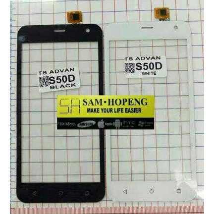 Touchscreen / Kaca Lcd Advan S50D Original
