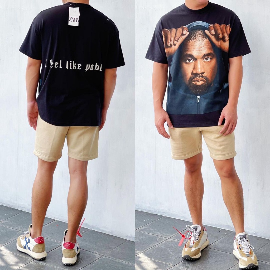 Zara Men X Keith Haring Tshirt Print - Bershka Street Style Graphic Tee