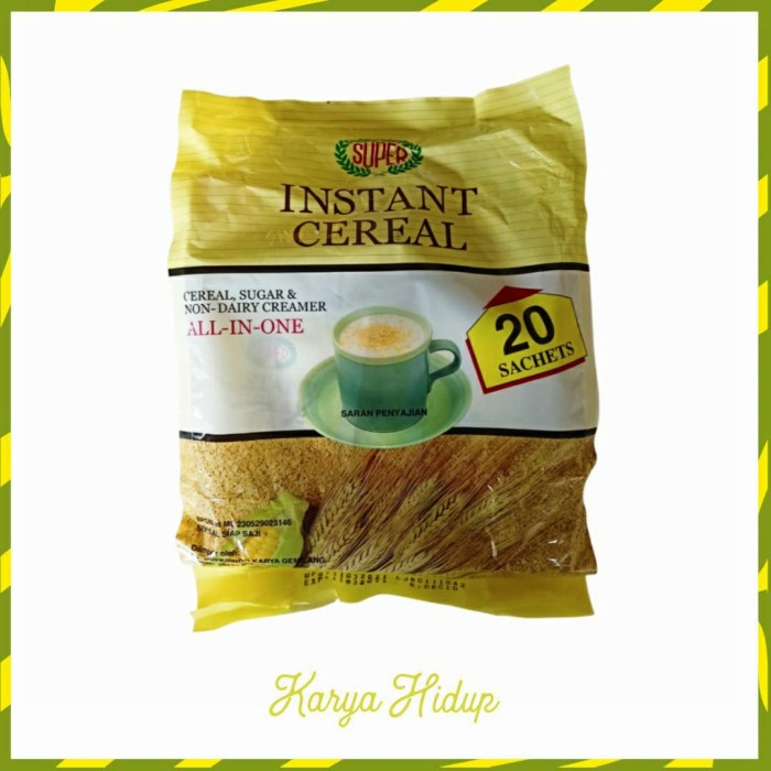 

Sereal Super Instant Cereal Original - Sereal Instan 600 Gr