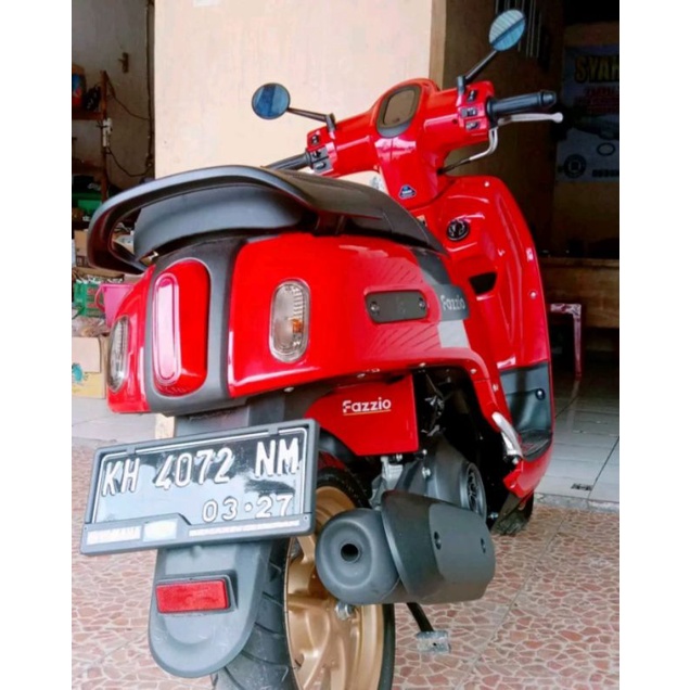 Mudflap Karet Fazzio/mud flap fazzio/Penahan lumpur motor fazzio