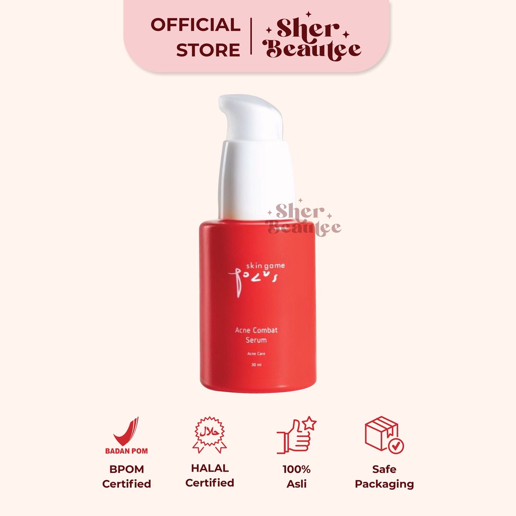 Skin Game Acne Combat Serum 30ml [New Packaging]