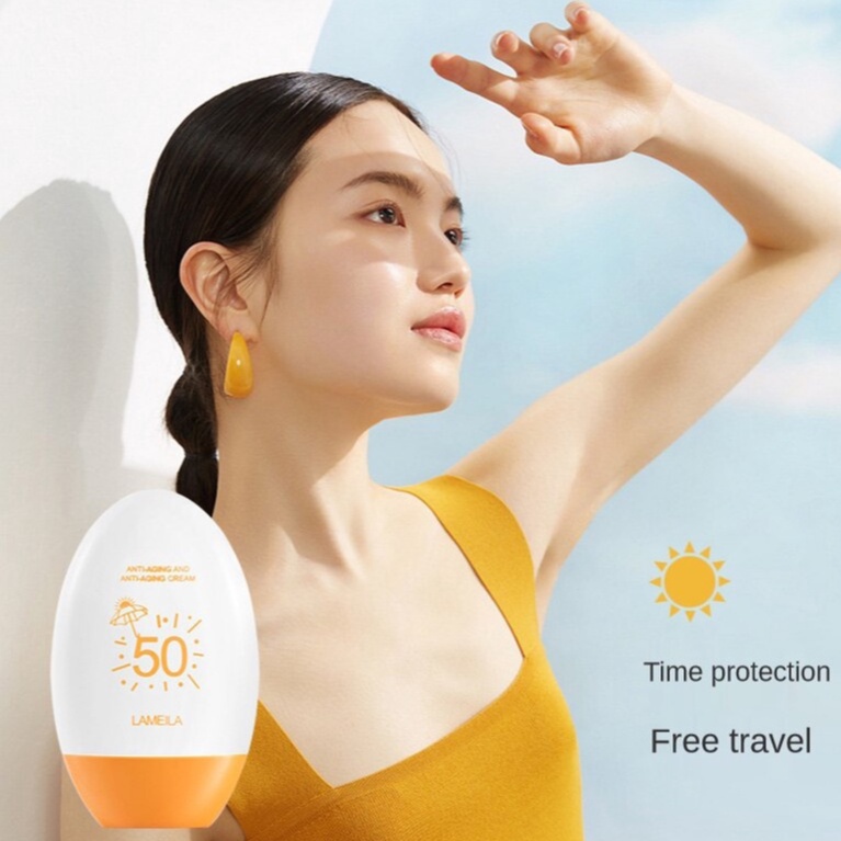 LAMEILA Sunscreen SPF50 Sunblock Intensive UV Sun Cream SPF50+ PA+++ Anti Aging Cream Waterproof Whitening