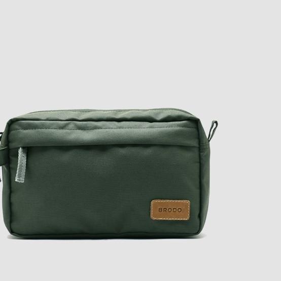 Tas Pria BRODO Essential Pouch Olive