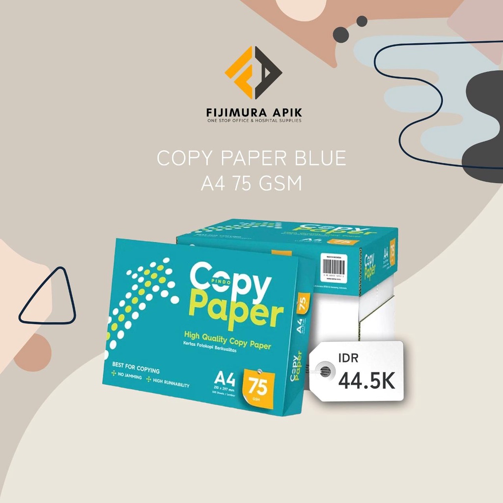 

Kertas COPY PAPER BLUE A4 75 GSM