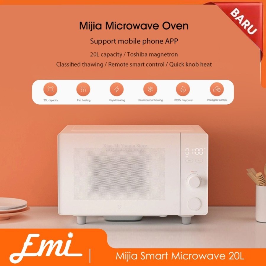Jual Mijia Smart Microwave Oven 20L Shopee Indonesia
