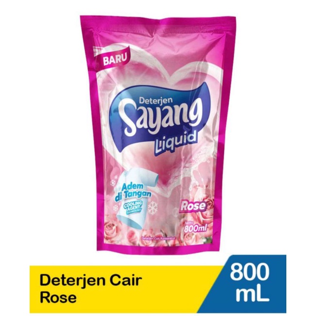 SAYANG DETERJEN LIQUID 750 ML/SAYANG DETERJEN BUBUK 800ML