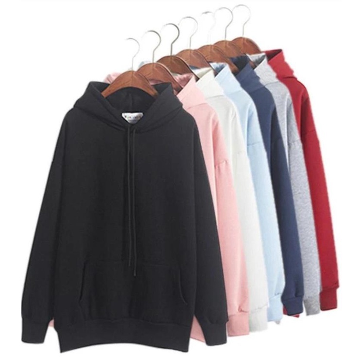 Hoodie Jumper Polos Unisex Dewasa Pria Wanita