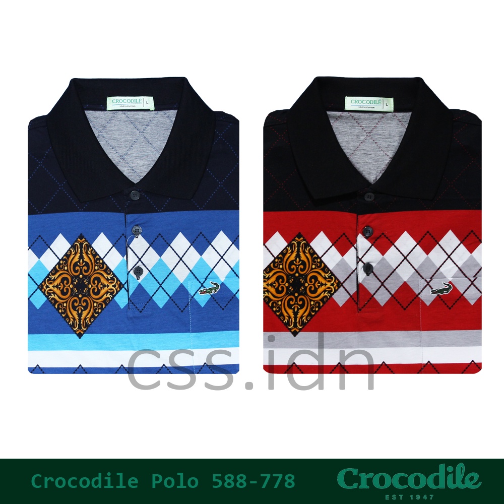 Kaos Kerah Pria Crocodile 588-778