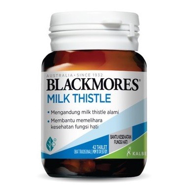 Blackmores Milk Thistle Kalbe Black Mores More Blackmore Tistle 42 tablet Suplemen Nutrisi Vitamin O