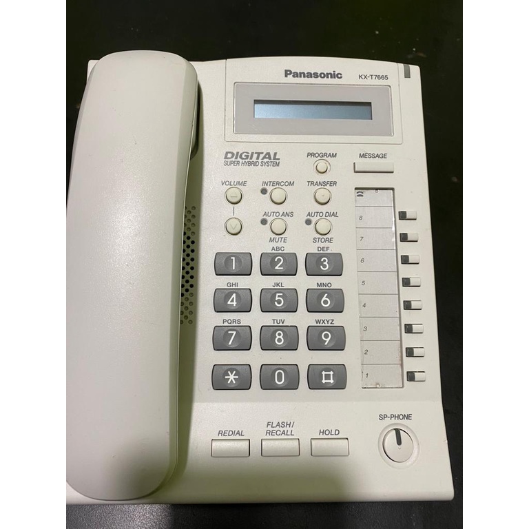 Telepon Panasonic KX-T7665 Telepon  Digital Pabx