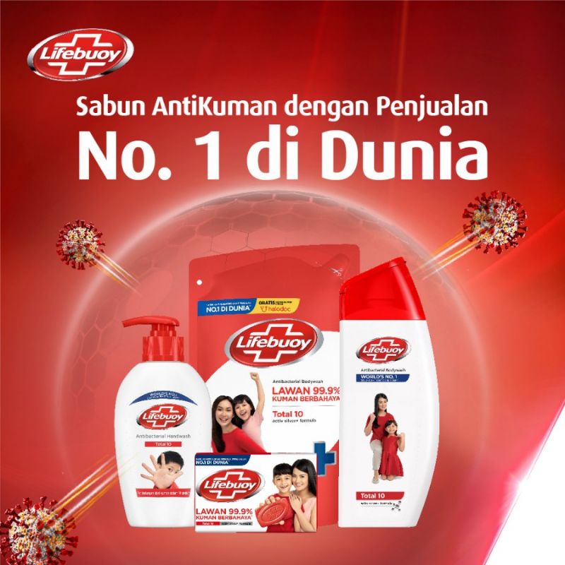 Lifebuoy Body Wash Sabun Mandi Cair 825mL