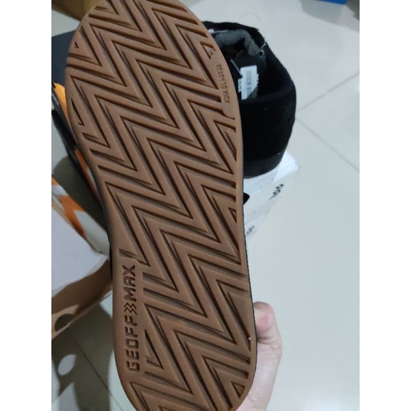 GEOFF MAX official HF COURT All Black sepatu shoes sneaker pria wanita