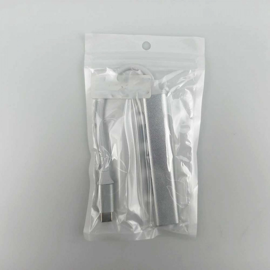 USB HUB Type C Adapter High Speed 3.0 4 Port Aluminium