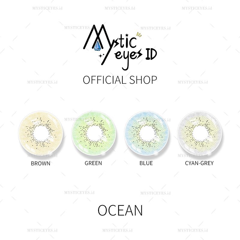 [✅COD] MYSTICEYES SOFTLENS OCEAN SERI 14.2MM (NORMAL)