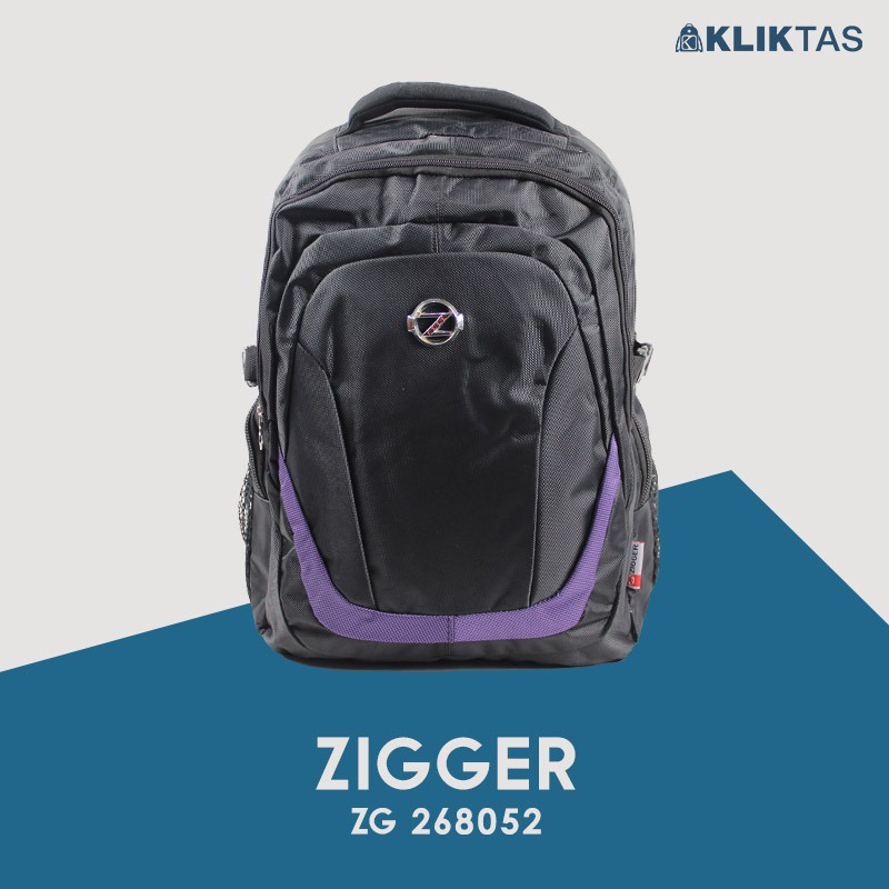 [KLIKTAS] Tas Ransel Pria Semi Caril Backpack Lokal Zigger 268052