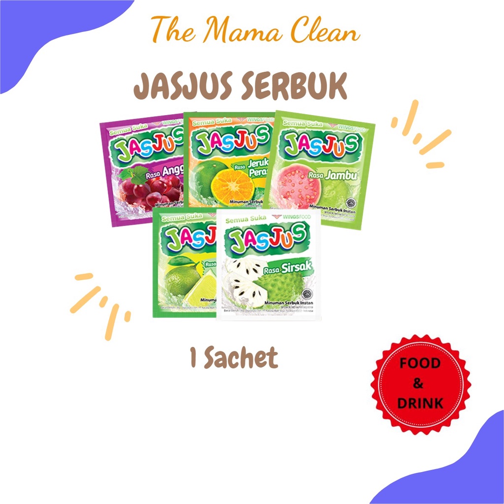 

MINUMAN BUBUK JAS JUS ANEKA RASA BUAH 1 SACHET