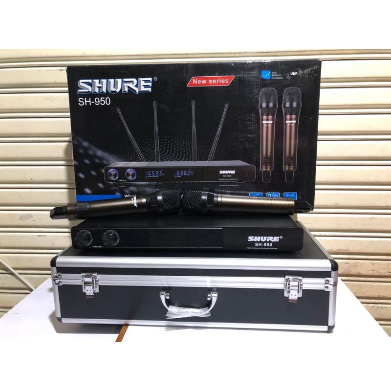MIC WIRELESS SHURE SH 950 MIC WIRELESS PEGANG PEGANG SHURE SH 950
