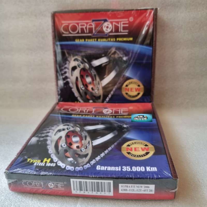 GIR GEAR PAKET SUPRA FIT NEW 45T HK