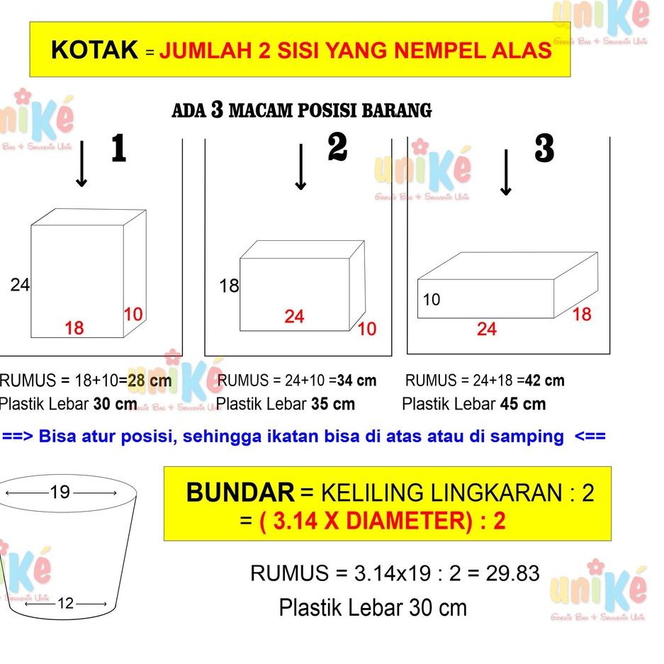 

ㆄ 0.5 Kg PLASTIK OPP Kaca PARCEL 1/2 Kilo Bening Bingkisan Souvenir ulang tahun anak harga murah モ