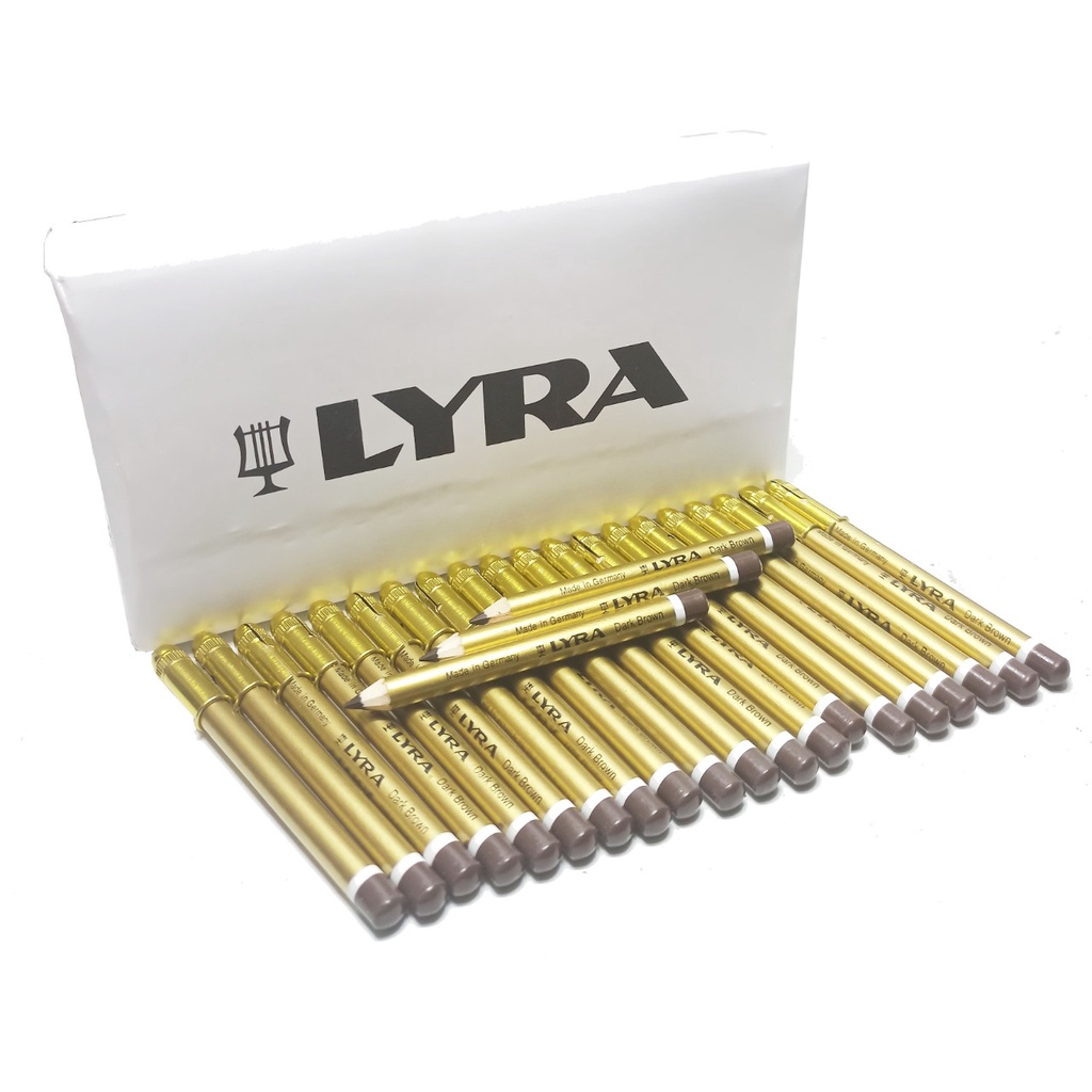 TOKO21GROSIR -- MURAH !!!!!! PENSIL ALIS LYRA BROWN / BLACK (SATUAN)
