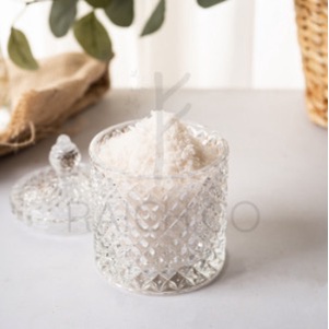 Crystal Jar Slim Small Jar Souvenir Wadah Permen Kaca Sugar Container Tempat Bumbu Estetik Crystal Tempat Lilin Jar Candle