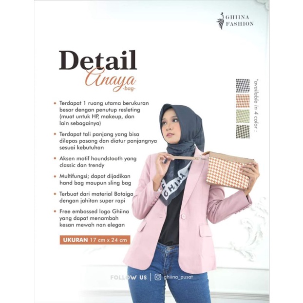 ANAYA BAG BY GHINA FASHION