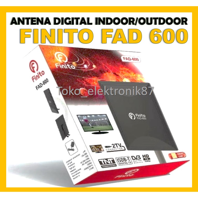 Antena Digital Finito FAD 600 Indoor dan Outdoor