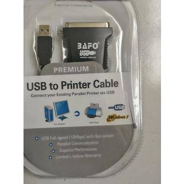 kabel usb to pararrel bafo ( usb to LPT )