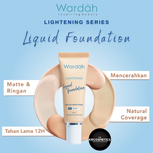 Wardah Lightening Liquid Foundation 25 ml