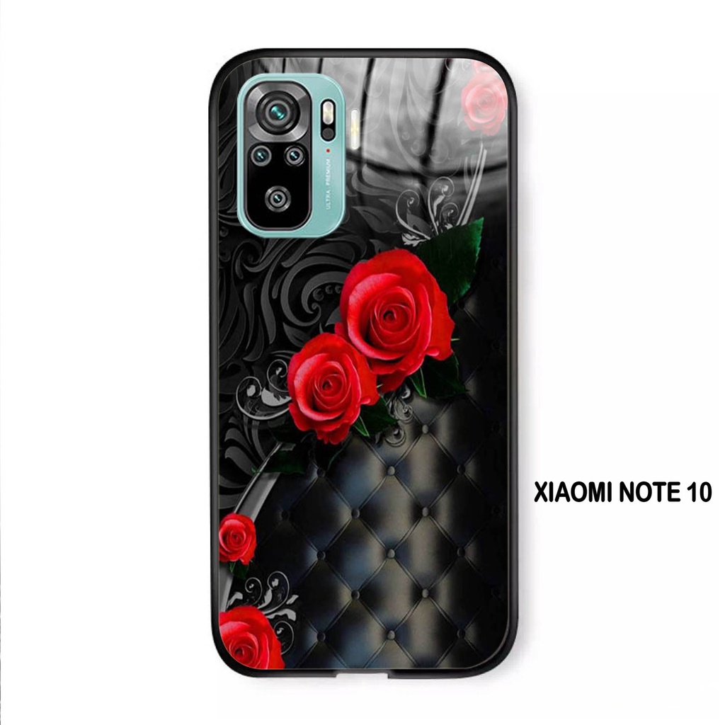 Softcase Kaca XIAOMI REDMI NOTE 10  - Case Handphone XIAOMI REDMI NOTE 10 [T23]