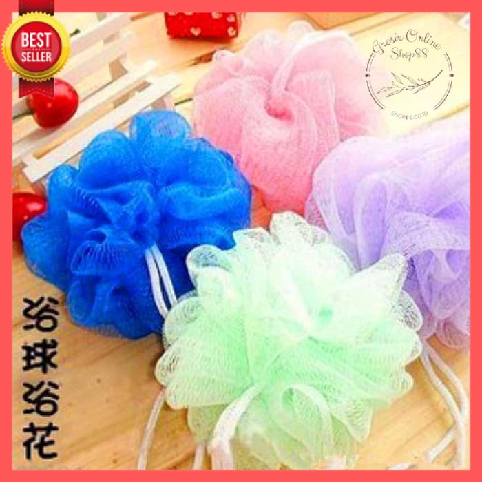 GOS - A111 - Spons Mandi Mekar Bath Sponge - Shower Puff Spon Mandi