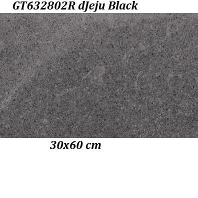 Roman Granit dJeju Series 30x60 Kw 1 - GT632802R Black