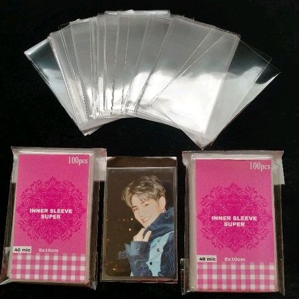 

INNER SLEEVE uk.6X10 cm tanpa perekat harga utk 1 PAK ISI 100 LEMBAR
