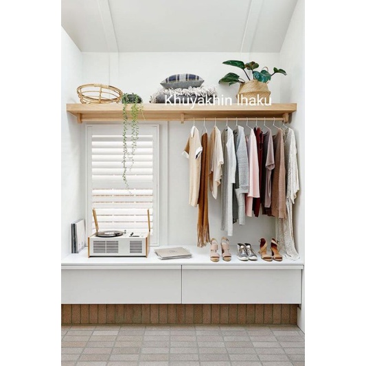 Rak dinding minimalis#Rak gantungan baju#rak serbaguna#stand hanger unik#rak kosmetik#rak boneka