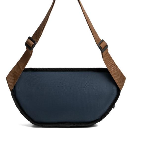 Geoff Max Official - Midlife Navy Brown | Tas Selempang | Slingbag