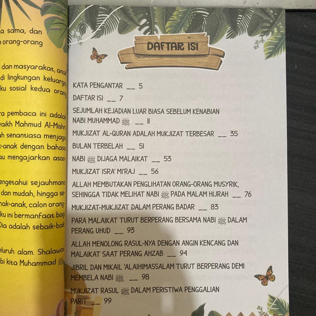 BUKU ANAK MUKJIZAT NABI MUHAMMAD