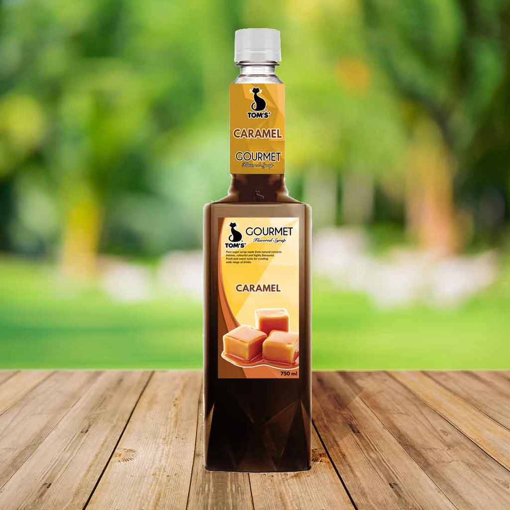 

MANADO TOM'S Gourmet Syrup 750ml - Caramel