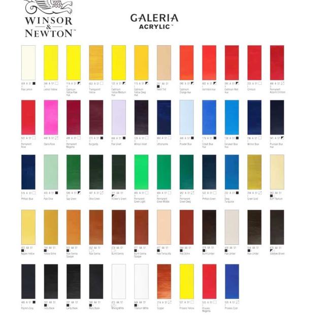 

WINSOR & NEWTON ACRYLIC COLOR / CAT AKRILIK 120ML - Cad Red H