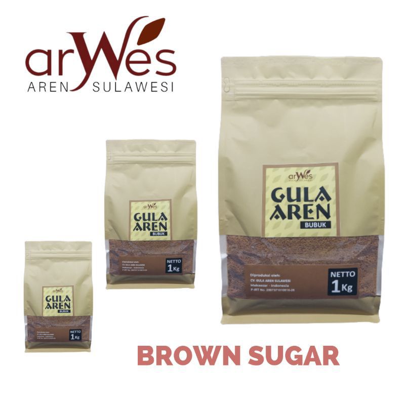 

Gula Aren Bubuk Palm Sugar Asli Gula Jawa Gula Sehat Oleh-oleh Makassar 1 Kg