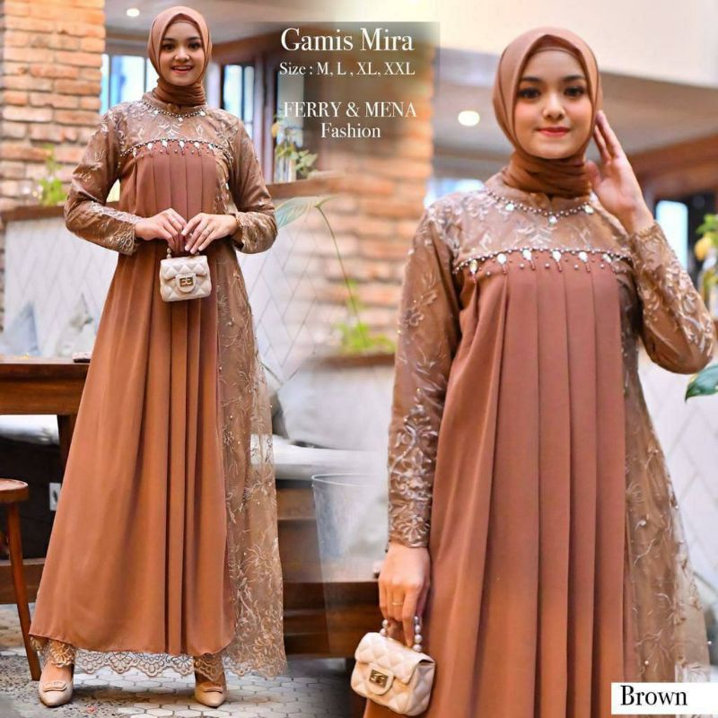 DRESS MIRA DRESS TILLE MUTIARA DRESS MEWAH DRESS RAYA DRESS MUSLIMAH KEKINIAN