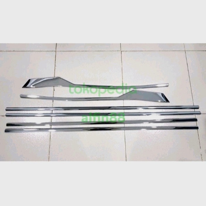 List Kaca Samping Mobil Toyota Avanza Xenia Veloz 2022 Chrome