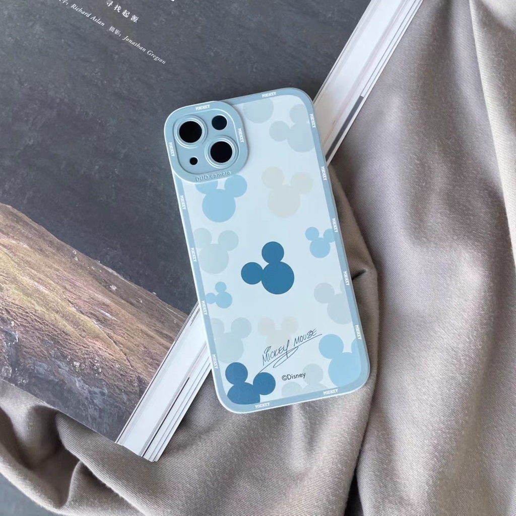 Case TPU Motif Mickey Untuk iPhone 14 14pro 14Plus 14prm 13pro 13pro 13prm 11 7Plus 8Plus Xr XS 12pro Max
