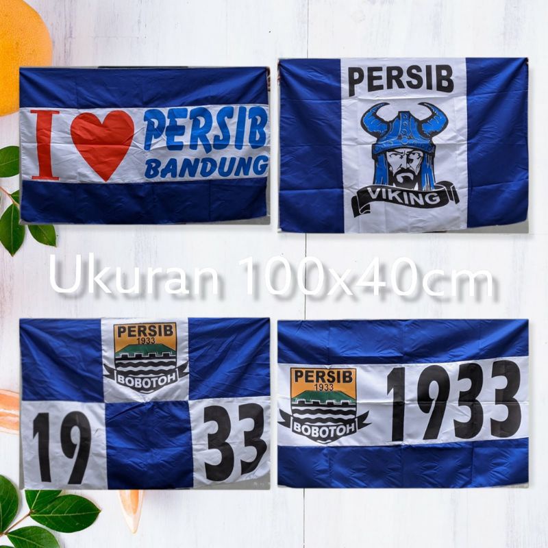 Jual Bendera Persib Ukuran Sedang Shopee Indonesia