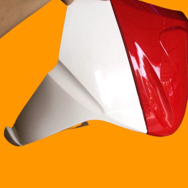 Sayap luar rgv / sayap rg sport / sayap luar satria / temeng rgv / leg shield satria / dasi hidung r