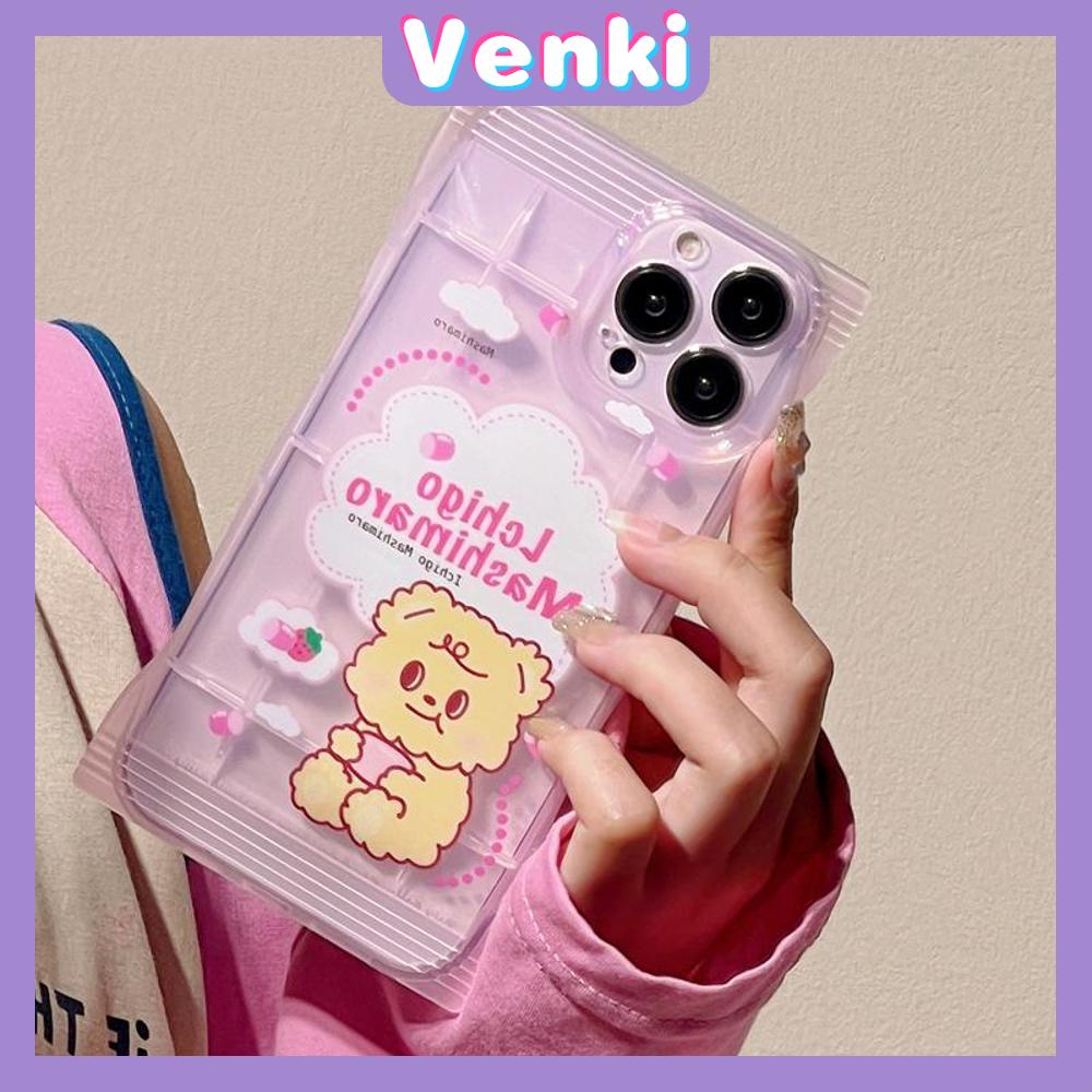 Case iPhone 14 Pro Max Soft TPU Clear Case Snack Case Cartoon Cute Animal Camera Protection Airbag Shockproof For iPhone 14 13 12 11 Plus Pro Max 7 Plus X XR